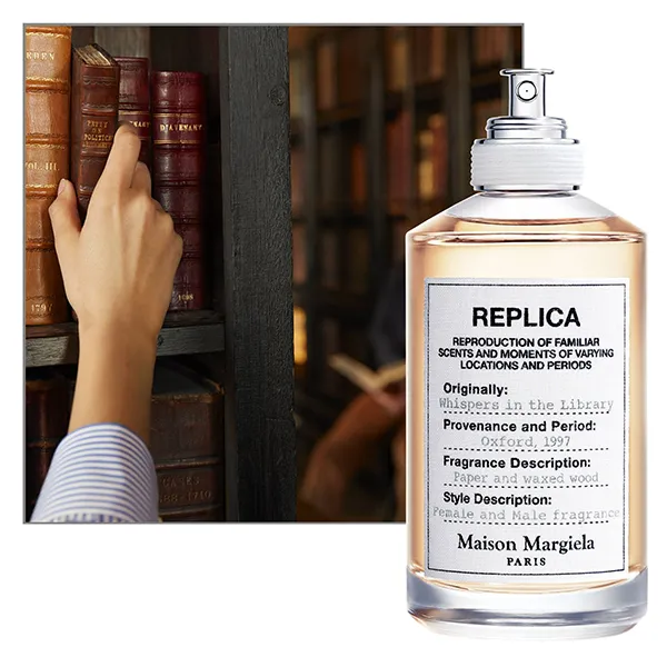 Nước Hoa Unisex Maison Margiela Paris Replica Whispers In The Library EDT 100ml - Nước hoa - Vua Hàng Hiệu