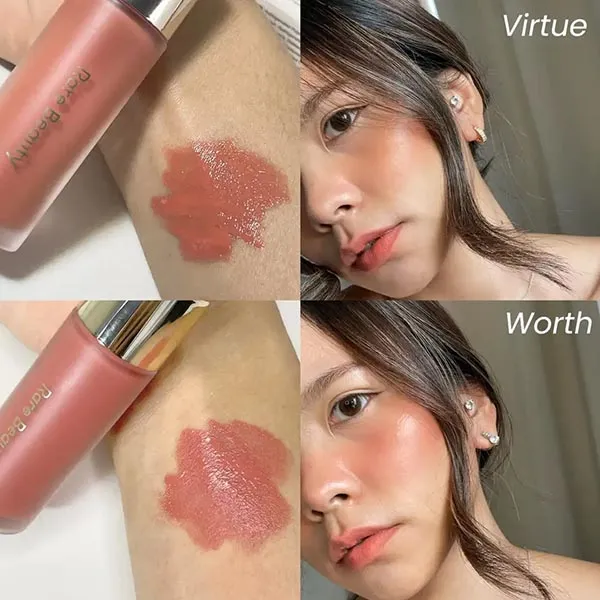 Phấn Má Hồng Rare Beauty Dạng Kem Soft Pinch Liquid Blush Virtue Màu Cam Nude 7.5ml - Trang điểm - Vua Hàng Hiệu