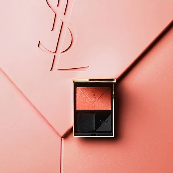 Phấn Má Yves Saint Laurent YSL Couture Blush And Highlighter Tone 7 Pink A Porter 3g
