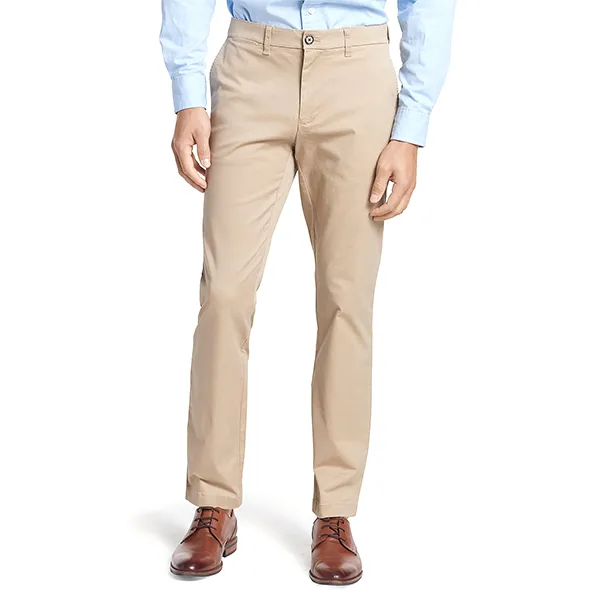Quần Dài Nam Tommy Hilfiger Slim Fit Essential Stretch Chino 78A4709 785 Màu Vàng Cát Size 30