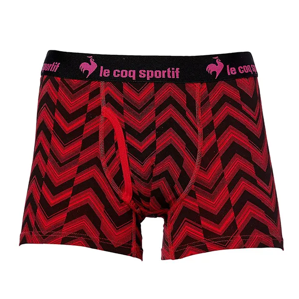 Quần Lót Nam Le Coq Sportif Boxer Briefs Cotton Blend Màu Đỏ