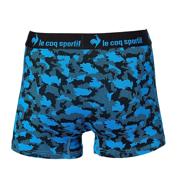 Quần Lót Nam Le Coq Sportif Boxer Briefs Cotton Blend Màu Xanh Blue