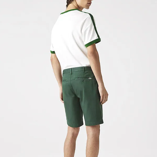 Quần Short Nam Lacoste Slim Fit Stretch Cotton Bermuda Shorts FH2647 5HX Màu Xanh Đậm Size 33 - Thời trang - Vua Hàng Hiệu