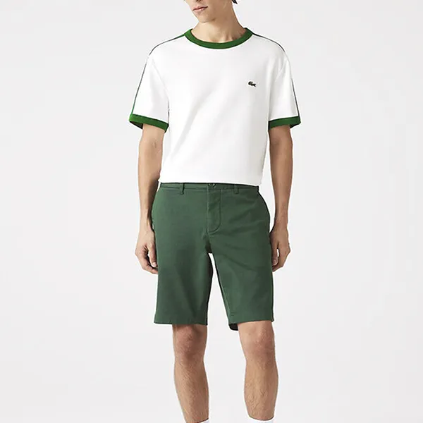 Quần Short Nam Lacoste Slim Fit Stretch Cotton Bermuda Shorts FH2647 5HX Màu Xanh Đậm Size 33 - Thời trang - Vua Hàng Hiệu