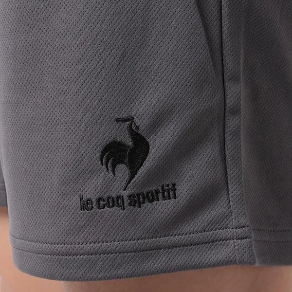 Quần Short Nam Le Coq Sportif QMMTJD20Z Màu Xám - Thời trang - Vua Hàng Hiệu