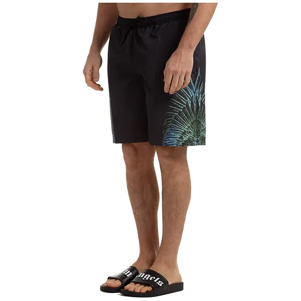 Quần Short Nam Marcelo Burlon County Of Milan Màu Đen - Thời trang - Vua Hàng Hiệu