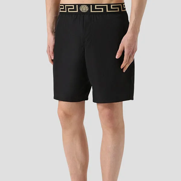 Quần Short Nam Versace Black With Medusa Logo ABU01003 AP0054 A80G Màu Đen - Thời trang - Vua Hàng Hiệu
