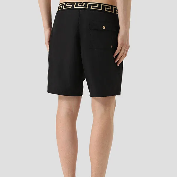 Quần Short Nam Versace Black With Medusa Logo ABU01003 AP0054 A80G Màu Đen - Thời trang - Vua Hàng Hiệu