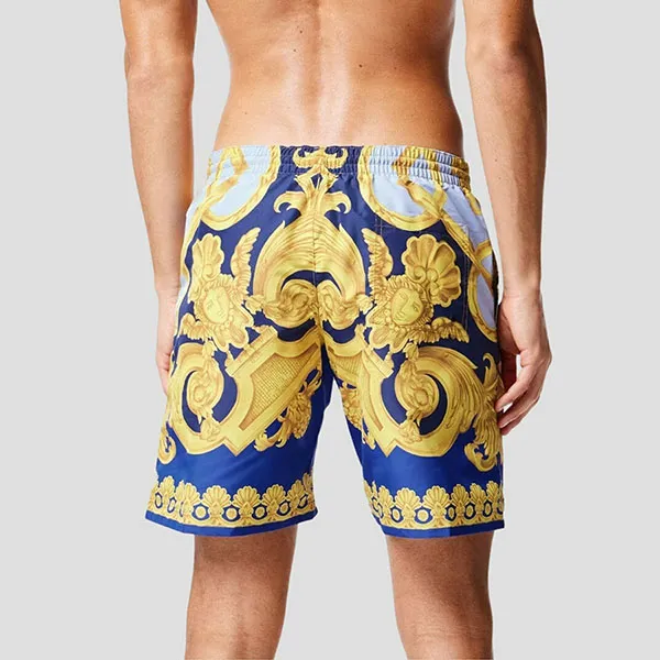 Quần Short Nam Versace Multicolor With Baroque Pattern Printed 1002517 1A06328 5U670 Phối Màu - Thời trang - Vua Hàng Hiệu