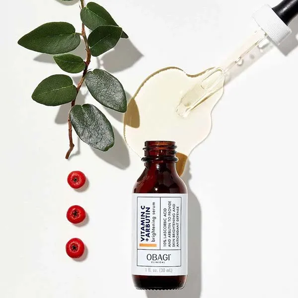 Serum Dưỡng Trắng Da Obagi Clinical Vitamin C + Arbutin Brightening Serum 30ml - Mỹ phẩm - Vua Hàng Hiệu