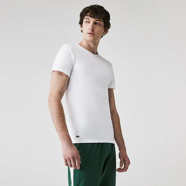 Set 3 Áo Thun Nam Lacoste Men's Slim Fit Tshirt TH3321BXY Nhiều Màu Size 4