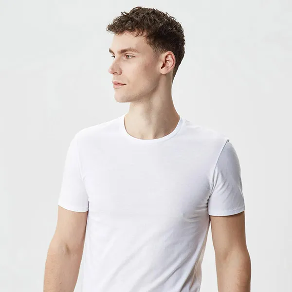 Set 3 Áo Thun Nam Lacoste Tshirt Meski 3-Pack TH3321001 Biały Màu Trắng Size 4