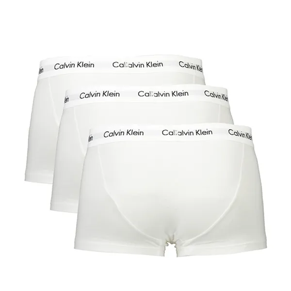 Set 3 Quần Lót Nam Calvin Klein CK Boxer 0000U2664G_BIANCO_100 Màu Trắng Size S - Thời trang - Vua Hàng Hiệu
