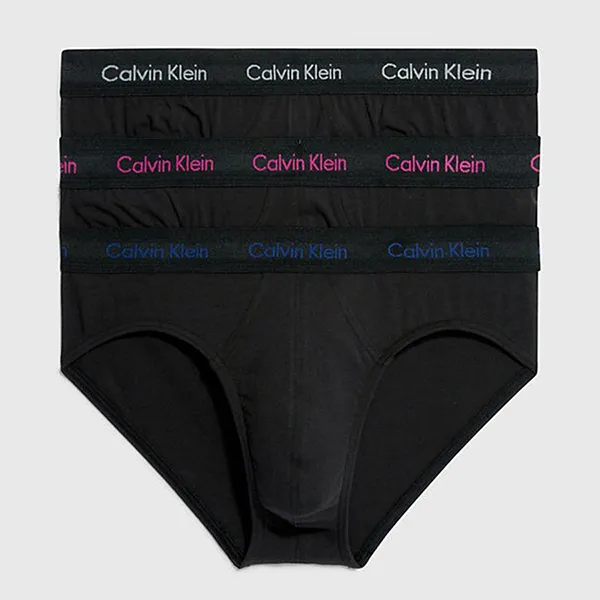 Set 3 Quần Lót Nam Calvin Klein CK Slip Uomo 3Pack 0000U2661G_NERO_CAQ Màu Đen Size L - Thời trang - Vua Hàng Hiệu