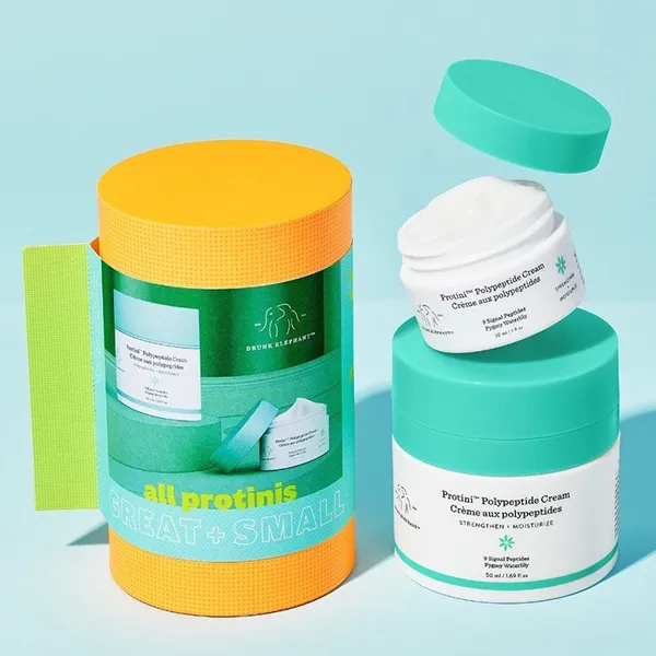 Set Kem Dưỡng Ẩm Drunk Elephant All Protinis Great And Small Moisturizer Duo (50ml+30ml) - Mỹ phẩm - Vua Hàng Hiệu