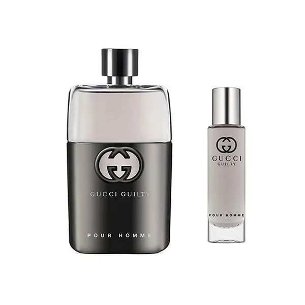 Set Nước Hoa Nam Gucci Guilty Pour Homme 3 Món (EDT 90ml + Lăn Khử Mùi Deodorant Stick + EDT 15ml) - Nước hoa - Vua Hàng Hiệu