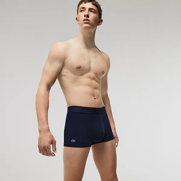 Set Quần Lót Nam Lacoste Men’s Stretch Cotton Trunk 3-Pack 5H75961DW Size 4 - Thời trang - Vua Hàng Hiệu
