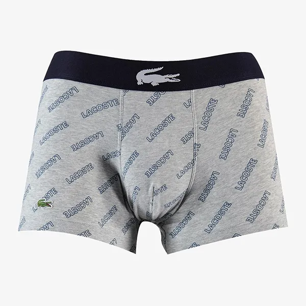 Set Quần Lót Nam Lacoste Pack of 3 Plain And Printed Casual Boxer Briefs (3 Chiếc) 5H1774YJB Size 5 - Thời trang - Vua Hàng Hiệu