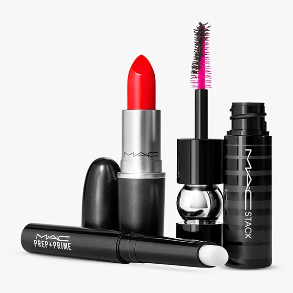 Set Trang Điểm MAC Superstar Lashes To Lips Makeup Gift Set Red 3 Món - Trang điểm - Vua Hàng Hiệu