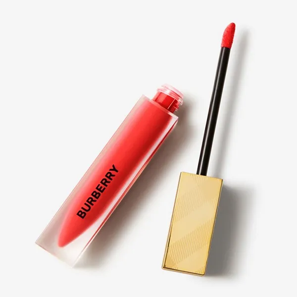 Son Kem Burberry Kisses Liquid Matte Tangerine Red 108 Màu Đỏ Tươi