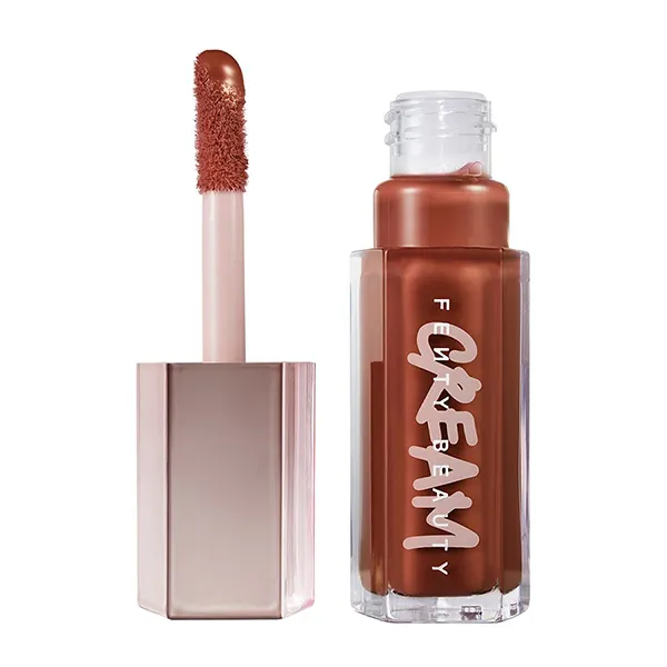 Son Bóng Fenty Beauty By Rihanna Gloss Bomb Cream Color Drip Lip Cream 04 Cookie Jar Màu Nâu Cam - 1