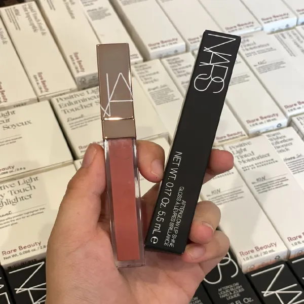 Son Dưỡng Bóng Nars Afterglow Lip Shine Chelsea Girls Màu Hồng Beige - Son Môi - Vua Hàng Hiệu