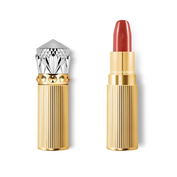 Son Christian Louboutin Rouge Silky Satin On The Go Lipstick - Bobo Blush 385 Màu Hồng Cam Đất