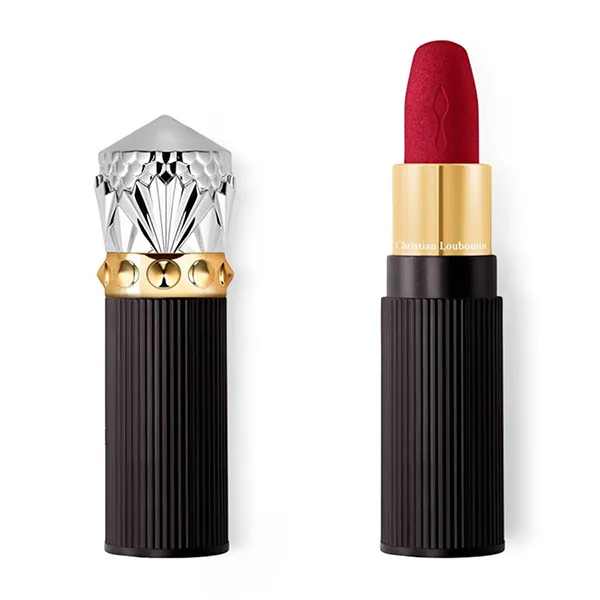 Son Christian Louboutin Rouge Velvet Matte On-The-Go Lipstick Ri 001 M Màu Đỏ Hồng - Son Môi - Vua Hàng Hiệu
