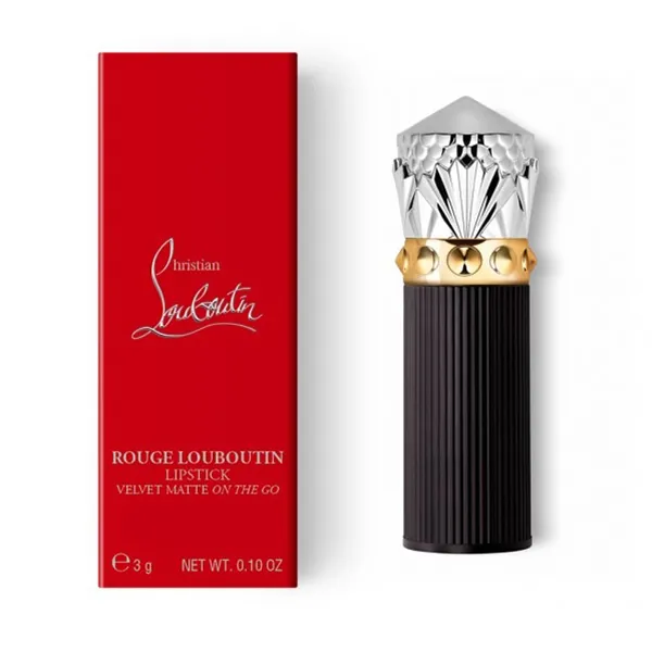 Son Christian Louboutin Rouge Velvet Matte On The Go Lipstick - Rose Exhibit 888M Màu Hồng - Son Môi - Vua Hàng Hiệu