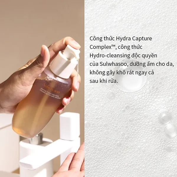 Sữa Rửa Mặt Dịu Nhẹ Sulwhasoo Gentle Cleansing Foam Mousse Nettoyante Douceur 200ml - Mỹ phẩm - Vua Hàng Hiệu