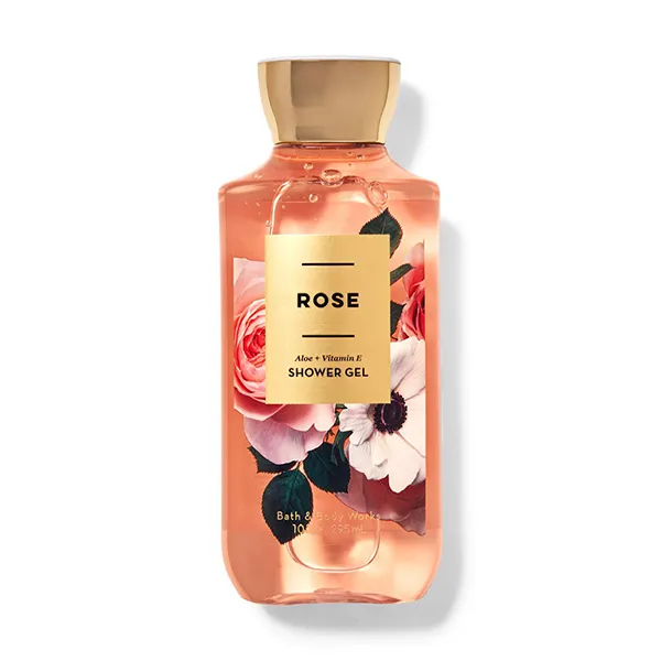 Sữa Tắm Bath & Body Works Rose Aloe + Vitamin E Shower Gel 295ml - Mỹ phẩm - Vua Hàng Hiệu