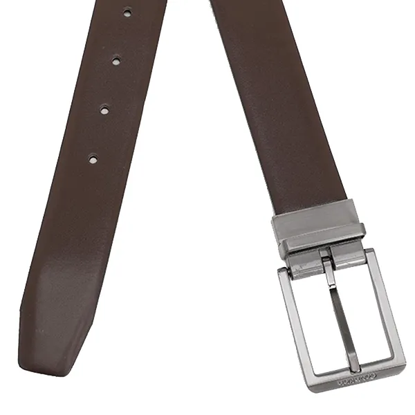 Thắt Lưng Nam Calvin Klein CK Belt K50K505454_MARRONE_0GQ Màu Nâu Size 100 - Thắt lưng - Vua Hàng Hiệu