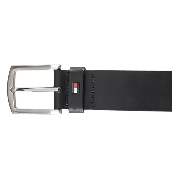Thắt Lưng Nam Tommy Hilfiger Denton Leather Belt AM0AM10660_NERO_BDS Màu Đen Size 110 - Thắt lưng - Vua Hàng Hiệu