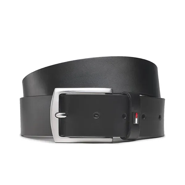 Thắt Lưng Nam Tommy Hilfiger Denton Leather Belt AM0AM10660_NERO_BDS Màu Đen Size 110 - Thắt lưng - Vua Hàng Hiệu