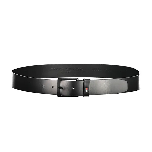 Thắt Lưng Nam Tommy Hilfiger Leather Belt AM0AM10335_NERO_BDS Màu Đen Size 110 - Thắt lưng - Vua Hàng Hiệu
