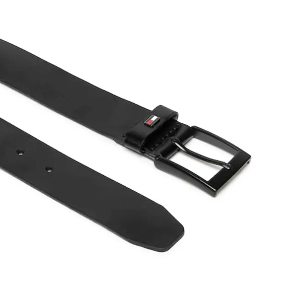 Thắt Lưng Nam Tommy Hilfiger Leather Belt AM0AM10335_NERO_BDS Màu Đen Size 110 - Thắt lưng - Vua Hàng Hiệu