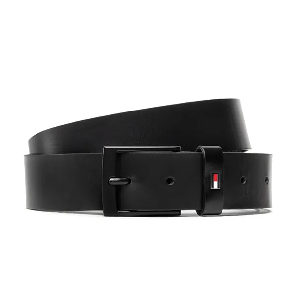 Thắt Lưng Nam Tommy Hilfiger Leather Belt AM0AM10335_NERO_BDS Màu Đen Size 110 - Thắt lưng - Vua Hàng Hiệu