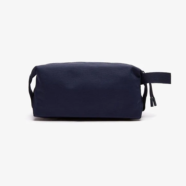 Túi Cầm Tay Nam Lacoste NH2945NE992 Men's Néocroc Canvas Toilet Kit NH2945NE992 Màu Xanh Navy