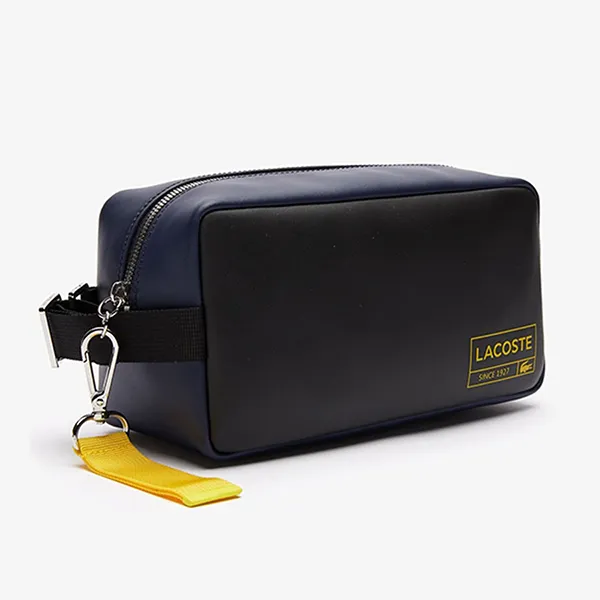 Túi Cầm Tay Nam Lacoste NH3460DS G73 Toiletry Màu Xanh Đen