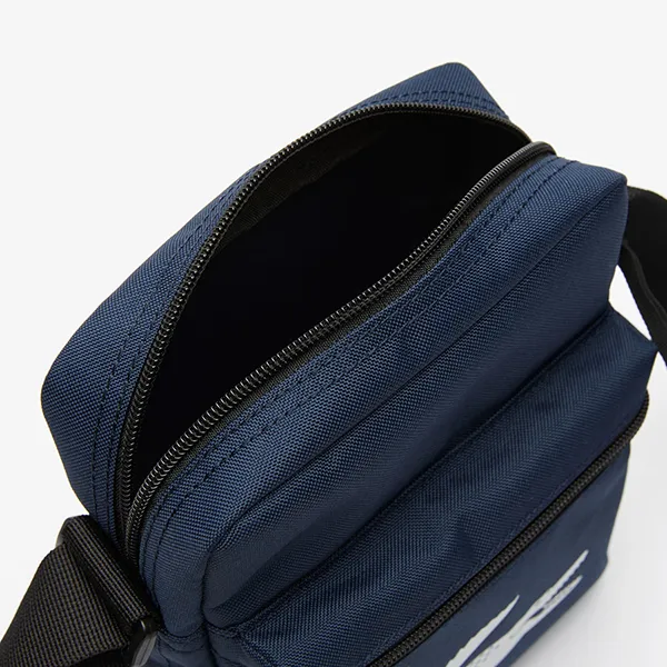 Túi Đeo Chéo Nam Lacoste Men's Recycled Fiber Shoulder Bag NH4279UG 021 Màu Xanh Navy