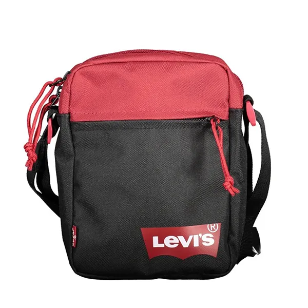 Túi Đeo Chéo Nam Levi's Tracolla Uomo 229095-0109_NERO_0087 Màu Đen/Đỏ - Túi xách - Vua Hàng Hiệu