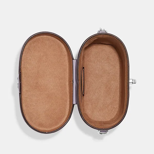 Túi Đeo Chéo Nữ Coach Kay Crossbody CJ612 Màu Tím Nhạt