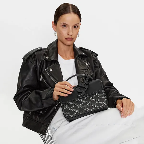 Cross body bags Karl Lagerfeld - K/Signature bag in black - 201W3101