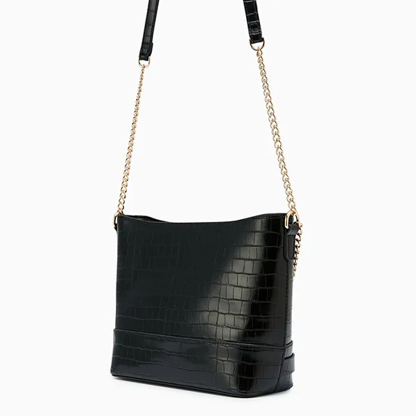 Túi Đeo Chéo Nữ Lyn Chella M Crossbody Bags LL23FBF022 Màu Đen