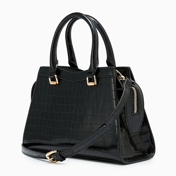 Túi Đeo Chéo Nữ Lyn Chella Top Handle Handbags LL23FBF018 Màu Đen
