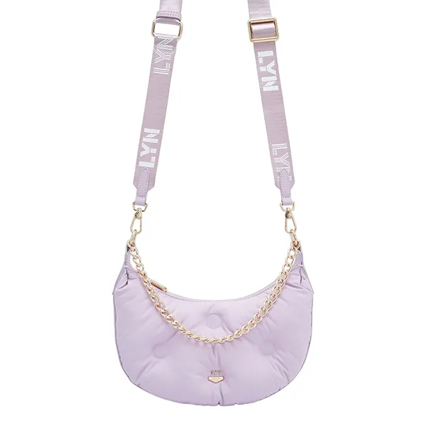 Túi Đeo Chéo Nữ Lyn Curtis Moon Shoulder Bags LL23FBF039 Màu Tím