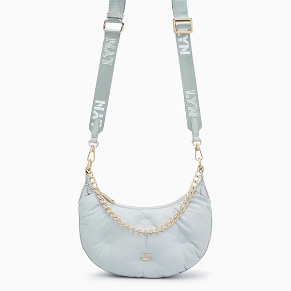 Túi Đeo Chéo Nữ Lyn Curtis Moon Shoulder Bags LL23FBF039 Màu Xanh Green