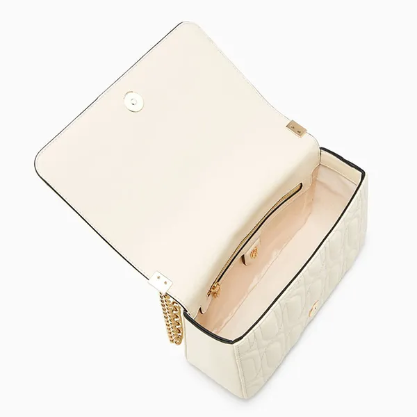 Túi Đeo Chéo Nữ Lyn Infinite Moon M Crossbody Bags LL23MBF257 Màu Trắng