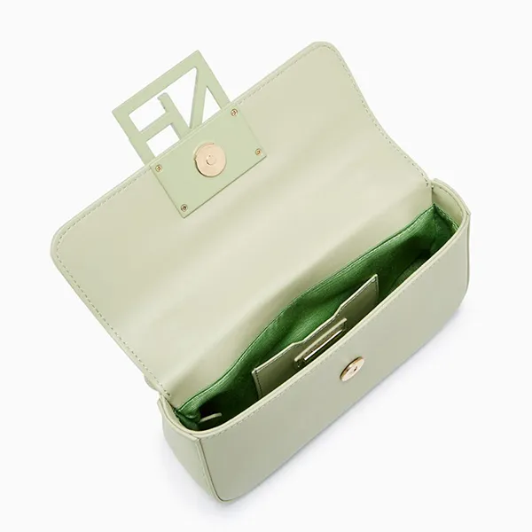 Túi Đeo Chéo Nữ Lyn Milly M Crossbody Bags LL23SBF274 Màu Xanh