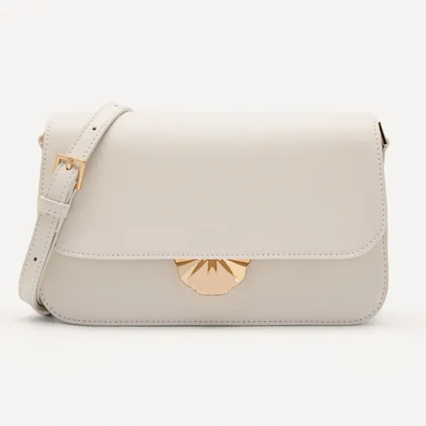 Túi Đeo Chéo Nữ Pedro Iris Shoulder Bag – Chalk 75060094 Màu Trắng Kem